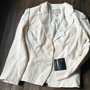 Banana Republic Off-White Women's Blazer